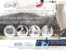 Tablet Screenshot of coms.pl